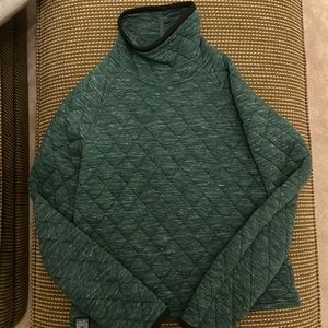 EUC Oiselle Lauren Pullover size XS green